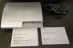 ジャンク 故障 PS3 本体 CECHL00 シルバー 部品取り 初期化済み