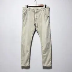 良品【ディーゼル】（32）ホワイトデニム ジョグジーンズ KROOLEY-NE