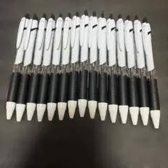 uni JETSTREAM 0.5mm ホワイト軸 15本セット