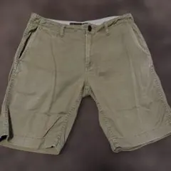AMERICAN RAG CIE コットンショートパンツ カーキのサムネイル