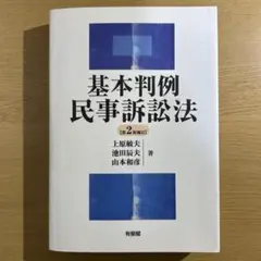 基本判例 民事訴訟法 (第2版)