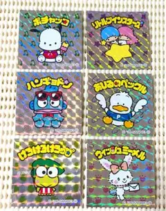 サンリオ　ビックリマンチョコシール　6枚