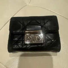 n様専用 Christian Dior ２つ折り財布 ブラック