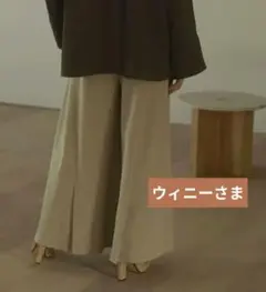 【MANOF】マノフ SKIRT LINE SWEAT PANTS