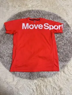 Move Sport 赤 Tシャツ Sサイズ