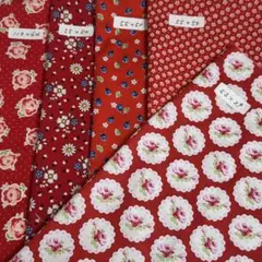moda、マーカス、ライリーブレイク、花柄、赤