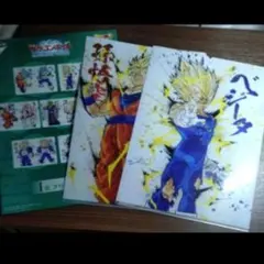 １番くじ　ドラゴンボールZ　ドッカンバトル　I賞　クリアファイル2枚セット