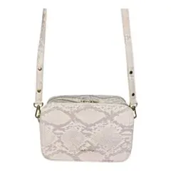 （レガートラルゴ）パイソン柄グレインフェイクレザー お財布ショルダーバッグ