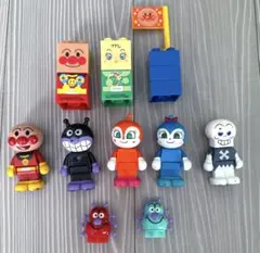 アンパンマン 　ブロックラボ　玩具セット
