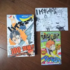 【初版・帯付き・冊子付き】ハイキュー!! 3巻
