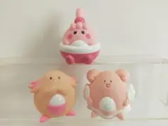 ピンプク ラッキー ハピナス 進化セット ポケモンキッズ - メルカリ