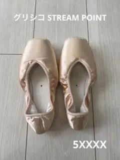 グリシコ　ストリームポアント トウシューズ　5(シャンクH)/XXXX