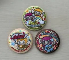 ナルミヤキャラクターズ　刺繍缶バッジ