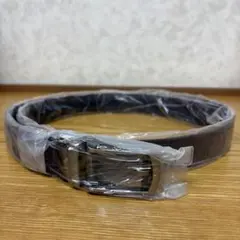 ダークブラウン レザー ベルト 未使用