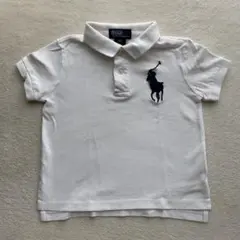 Polo by Ralph Lauren ホワイトポロシャツ 2/2T