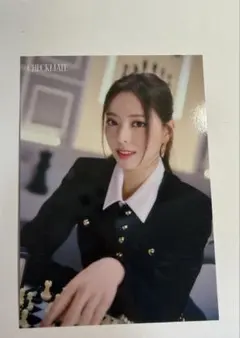ITZY ユナ CHECKMATE ポストカード
