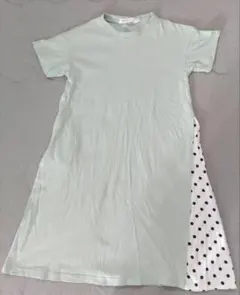 THE SHOP TK キッズ 半袖ワンピース 120cm ドット柄のサムネイル