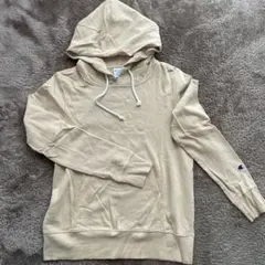 Champion パーカー ベージュ Lサイズ