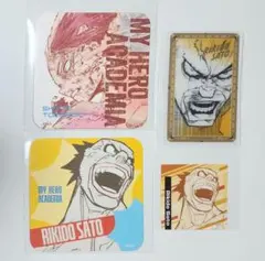 僕のヒーローアカデミア 原画展 砂藤力道 コースター カード ステッカー