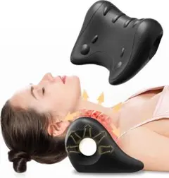 首 ストレッチ 首枕 ネックピロー 3D曲面 首 肩 肩甲骨 を伸ばす