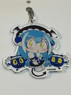 KONAMI　ボンバーガール アクリルキーホルダー ブルーベリー