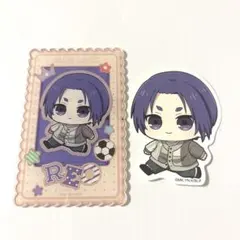 ブルーロック 御影玲王 ぷちてく トレーディングクリアカード　ステッカー