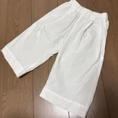 ZARA ザラ　ホワイト リボン刺繍 パンツ　サイズ98
