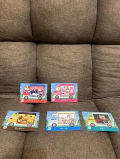 ①あつ森 amiiboカード サンリオ 5点 あつまれどうぶつの森