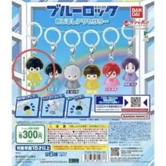ブルーロック ガチャガチャ めじるしアクセサリー 潔世一
