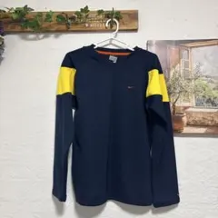 Nike 00s DRI-FIT 刺繍ロゴ 長袖カットソー L