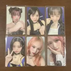 IVE SCOUT IN JAPAN vip席特典 セルカフォトカード 6枚