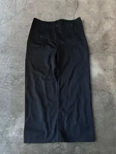 60s Seafarer black wool sailor pants - メルカリ