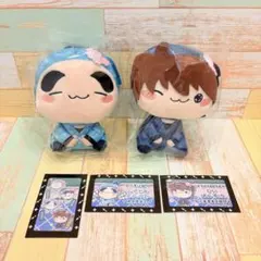忍たま乱太郎 ★ フリューくじ もちぴこ ぬいぐるみ/福富しんべヱ・土井半助