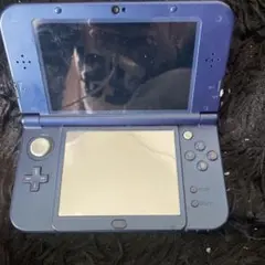 よ*）様 New Nintendo 3DS LL ネイビー 本体 カセット付き