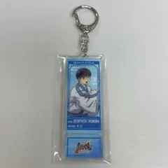 新劇場版 銀魂 吉原大炎上トレーディングチケット風キーホルダー 志村新八