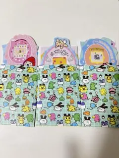 3セット　たまごっち ダイカットステッカーセット2(パック) ガチャ