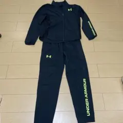 UNDER ARMOUR ブラックジャージセット