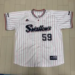 東京ヤクルトスワローズ　swallows レプリカユニフォーム　L 今浪隆博
