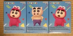 クレヨンしんちゃん ソフビメイト フィギュア23体まとめ売り クレヨンしんちゃん】大きなソフビメイト アクション仮面 & コスプレ