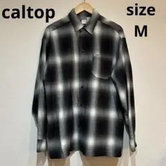 オンブレチェックシャツ シャツ