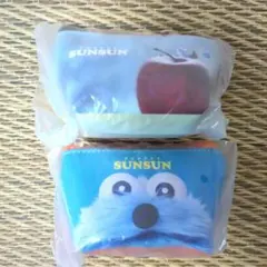 【新品・未使用品】パペットスンスン 三角ミニポーチ ２個セット