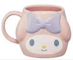 サンリオ陶器ダイカットマグカップ マイメロディ