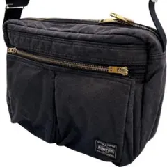 【人気モデル】ポータードラフト ショルダーバッグ 黒 吉田カバン