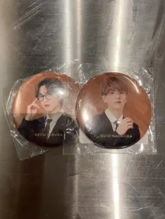 FANTASTICS中島颯太 木村慧人 缶バッジ  フォトカード