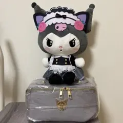 新品　クロミ　ツンデレカフェBIGぬいぐるみ　クロミポーチセット