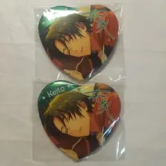 蓮巳敬人 宝石心晴缶バッジ