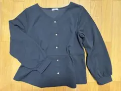 【お得】【新品】おしゃれ　トップス　黒　ハニーズのサムネイル