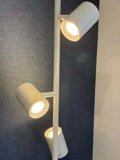 NYMÅNE ニーモーネ フロアランプ , ホワイト＋LED電球3個セット