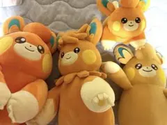 ポケモン パモ パモット パーモット ぬいぐるみ マスコット 4体セット