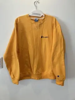 美品★アシッドオレンジ 90s メキシコ製 チャンピオン 前V スウェット Lのサムネイル